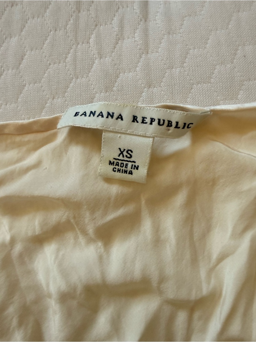 Banana Republic cream Lace-Trim 100% silk Chemise Top coquette fairy - Picture 4 of 6